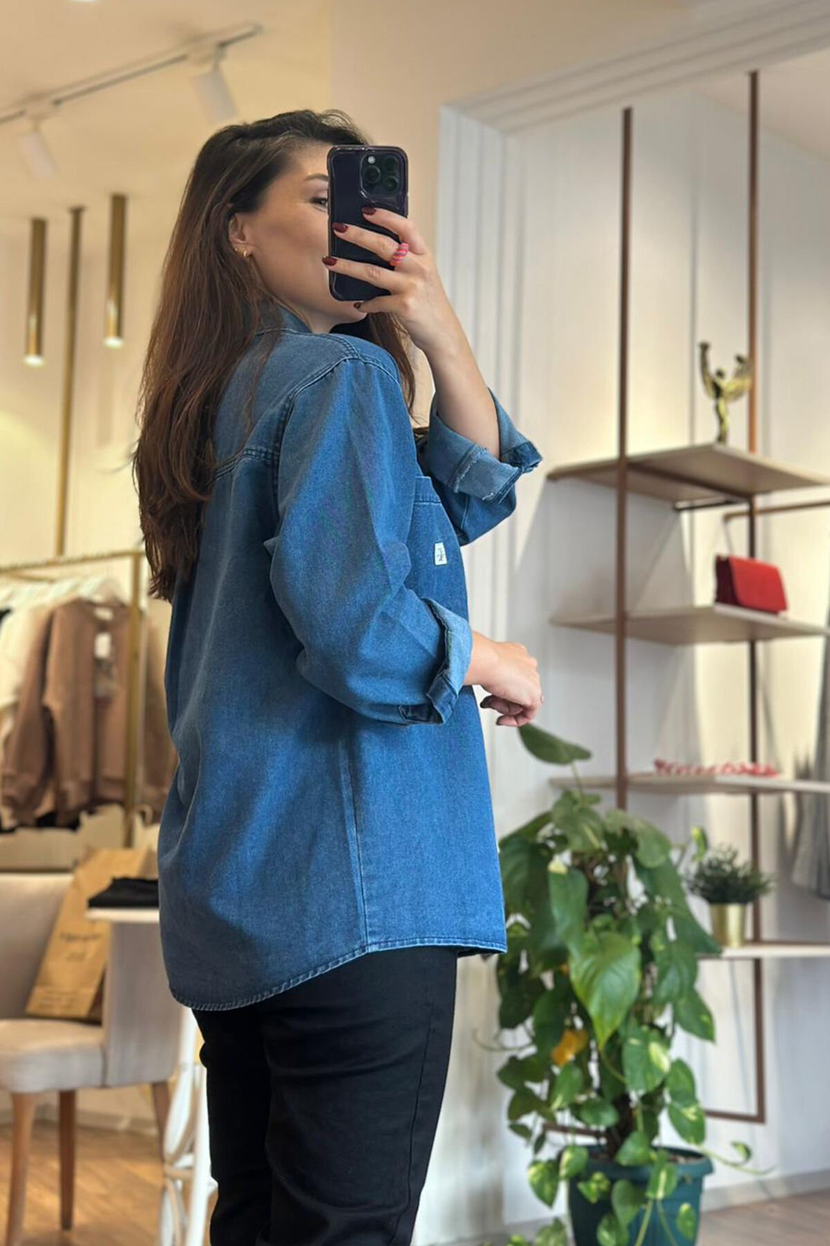 CK Denim Gömlek (DEĞİŞİM VE İADE YOKTUR)