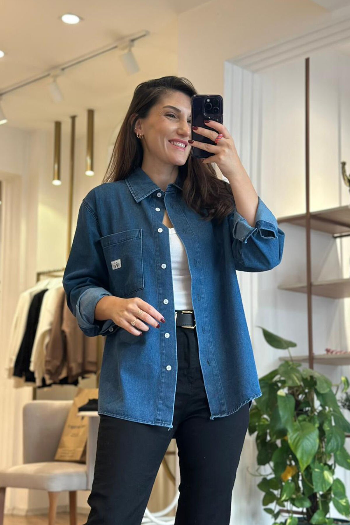 CK Denim Gömlek (DEĞİŞİM VE İADE YOKTUR)