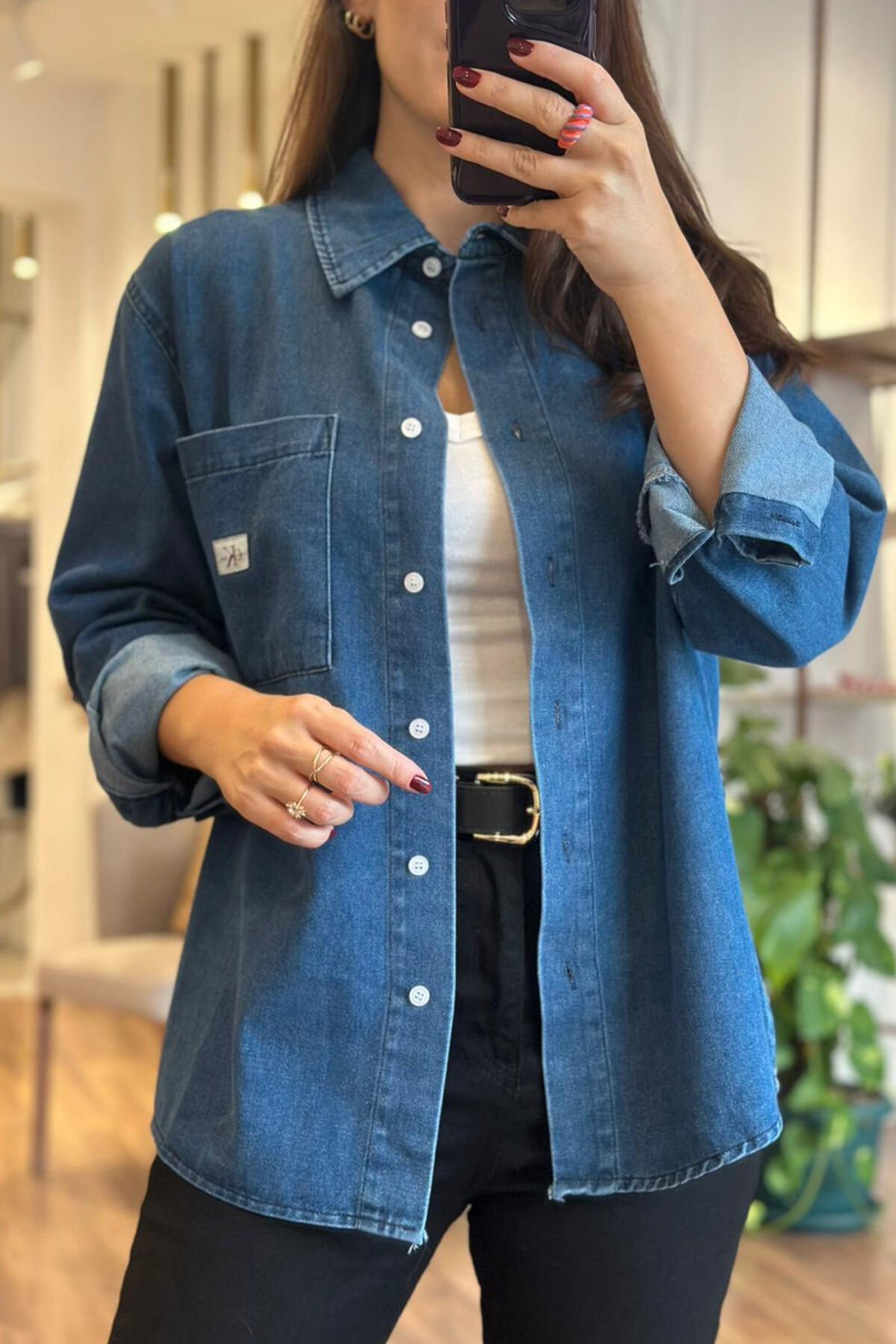 CK Denim Gömlek (DEĞİŞİM VE İADE YOKTUR)