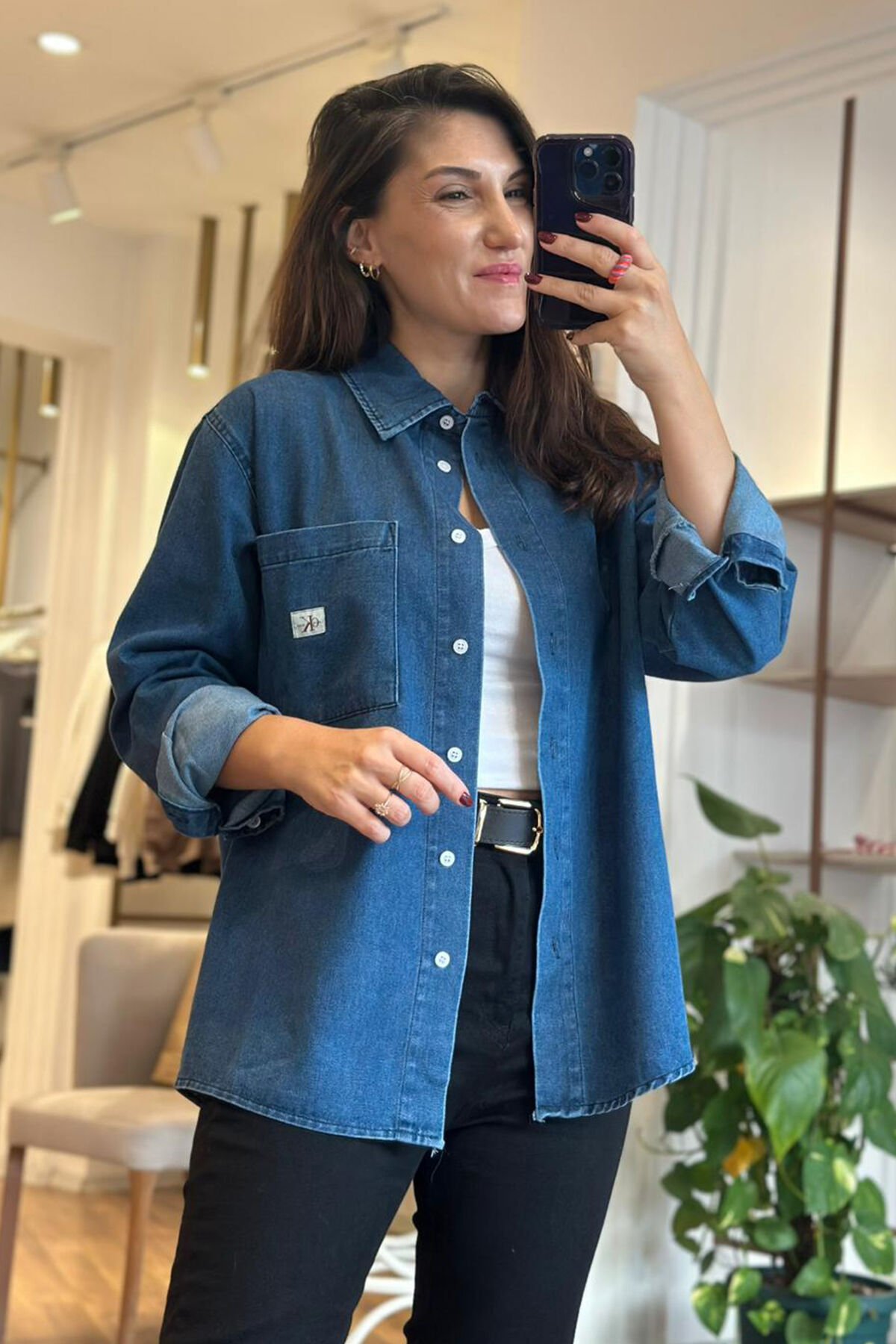 CK Denim Gömlek (DEĞİŞİM VE İADE YOKTUR)