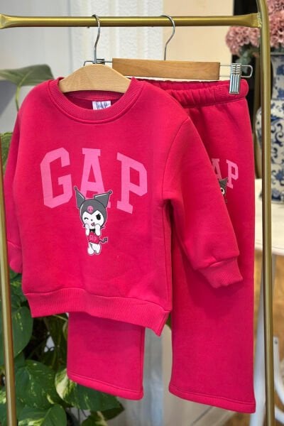 Fuşya Rengi GAP Çocuk Eşofman Takımı