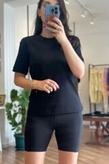 Siyah Cs Basic Tshirt