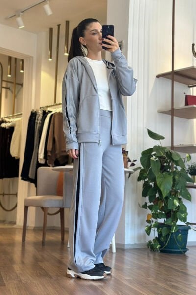 Oys Gri Modal Kumaş Premium Eşofman Takımı