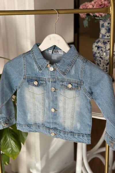 Mavi Çocuk Kot Ceket